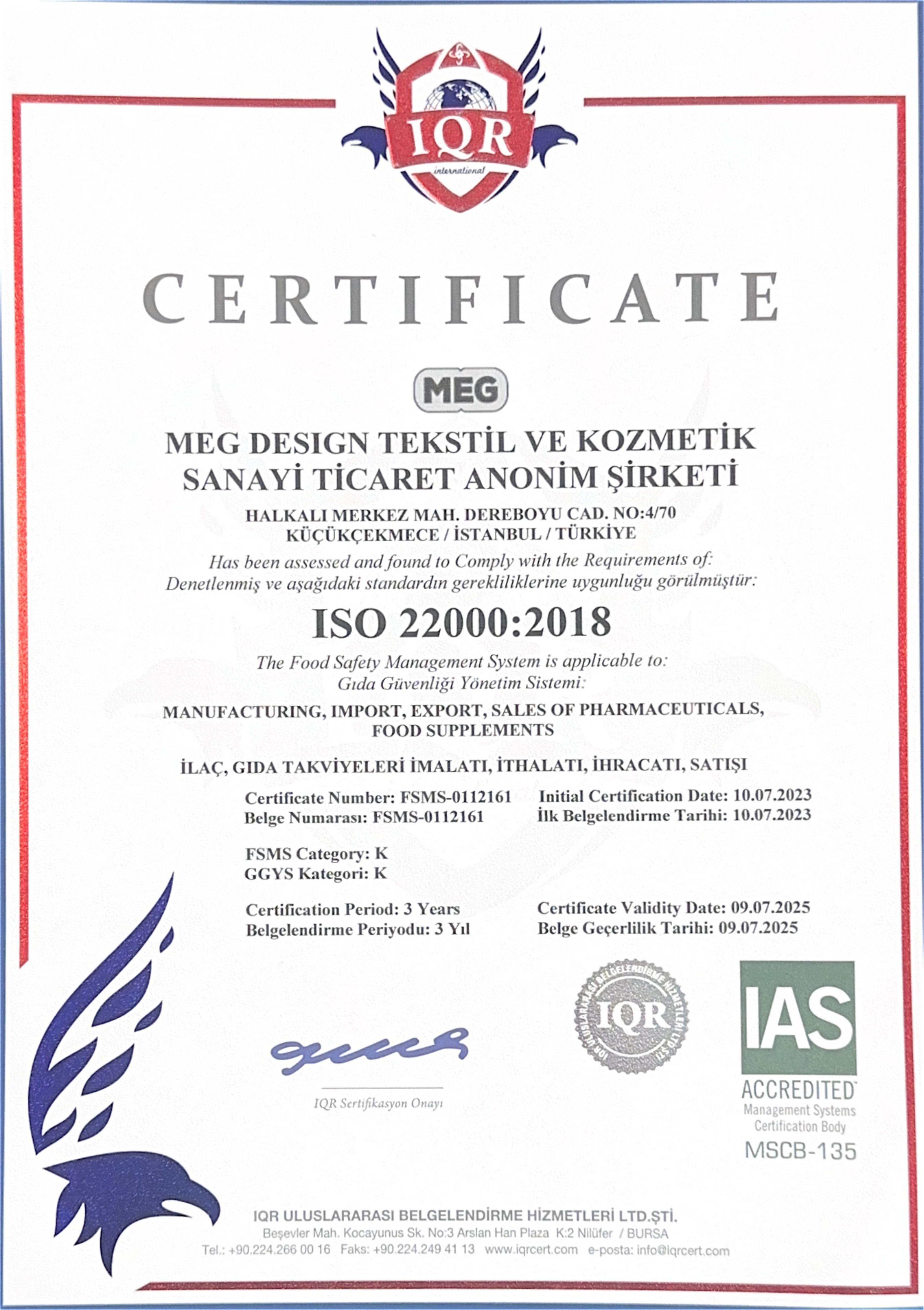 Certificate 6